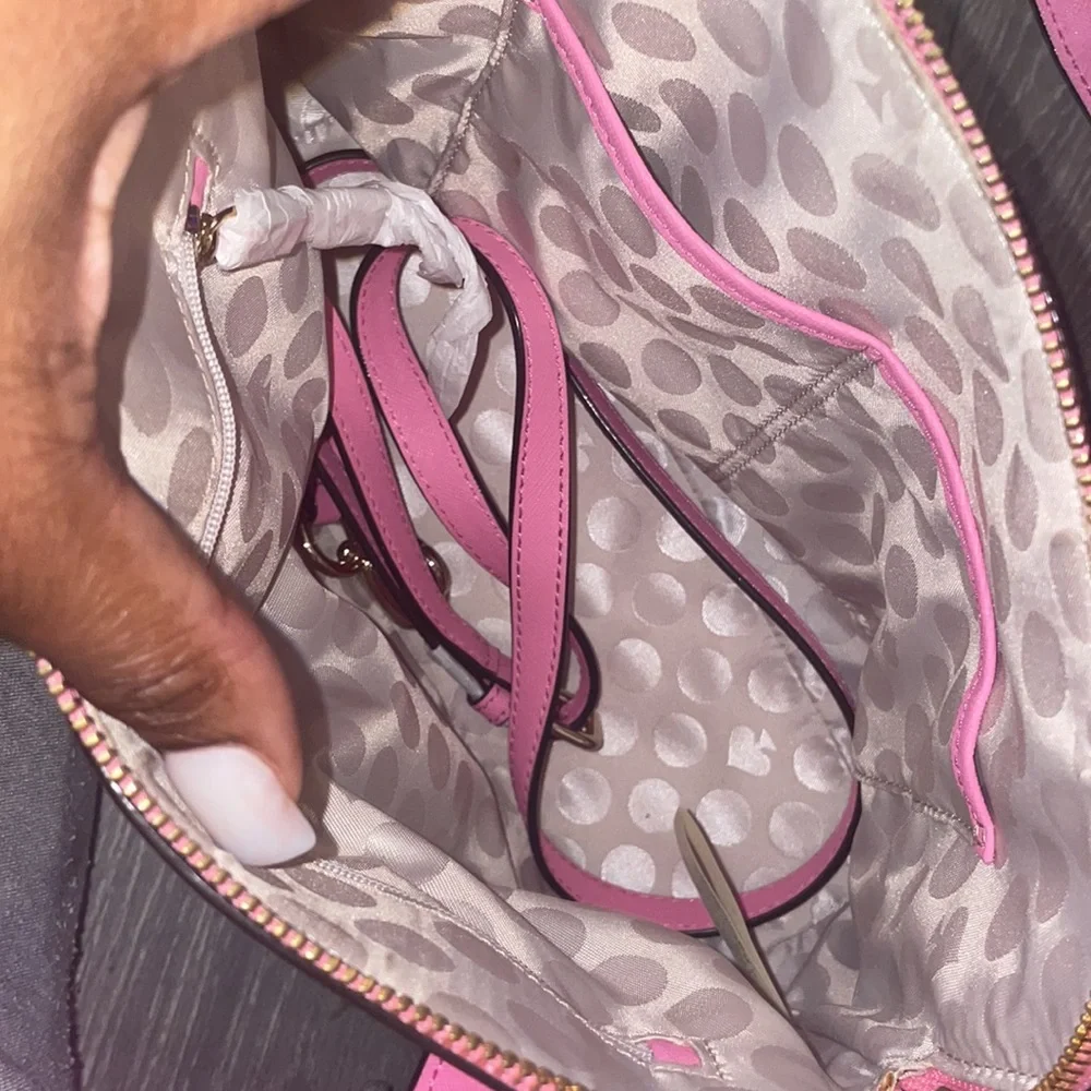 Kate Spade Rouge Pink Cedar Street Maise Satchel - Picture 4 of 5